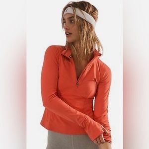 NWT Free People Movement Run The Course Half Zip Jacket - S